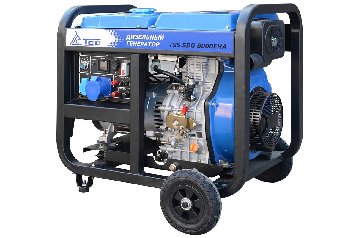 Дизель генератор TSS SDG 8000EHA с АВР
