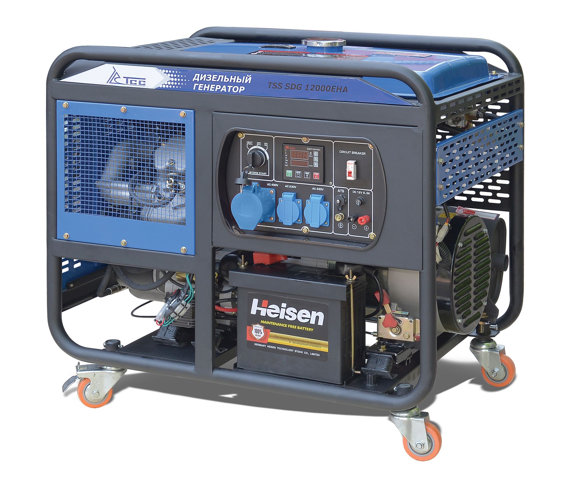 Дизель генератор TSS SDG 12000EHA с АВР
