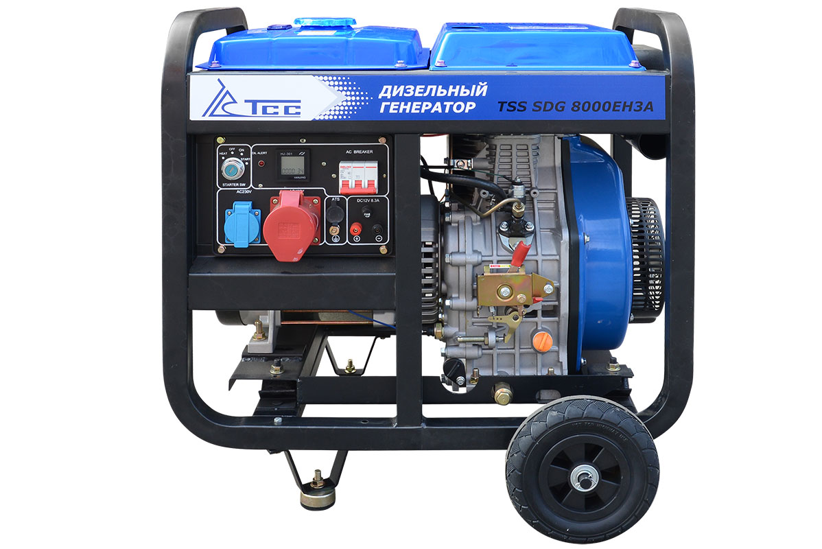 Дизель генератор TSS SDG 8000EH3A с АВР

